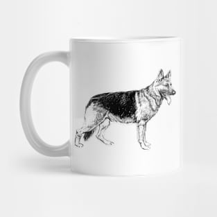 German Shepherd Mug